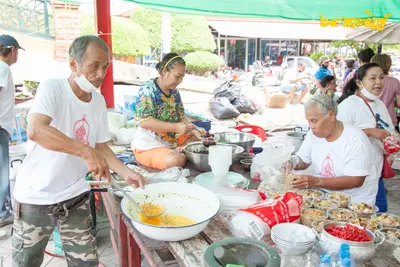 ประมวลภาพงานอายุวัฒนมงคล ๖๔ ปี พระครูโสภิตวิริยาภรณ์ (หลวงพ่ออิฏฐ์) วัดจุฬามณี ๑ สิงหาคม ๒๕๖๓