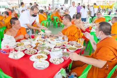 ประมวลภาพงานอายุวัฒนมงคล ๖๔ ปี พระครูโสภิตวิริยาภรณ์ (หลวงพ่ออิฏฐ์) วัดจุฬามณี ๑ สิงหาคม ๒๕๖๓