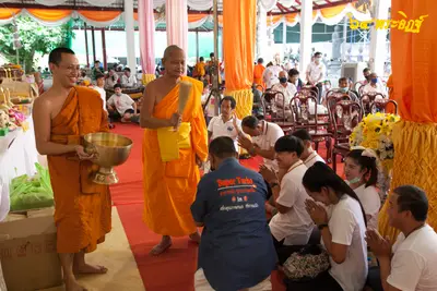 ประมวลภาพงานอายุวัฒนมงคล ๖๔ ปี พระครูโสภิตวิริยาภรณ์ (หลวงพ่ออิฏฐ์) วัดจุฬามณี ๑ สิงหาคม ๒๕๖๓
