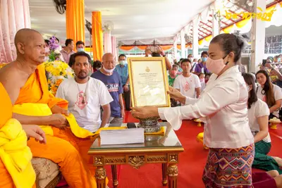 ประมวลภาพงานอายุวัฒนมงคล ๖๔ ปี พระครูโสภิตวิริยาภรณ์ (หลวงพ่ออิฏฐ์) วัดจุฬามณี ๑ สิงหาคม ๒๕๖๓