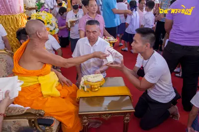 ประมวลภาพงานอายุวัฒนมงคล ๖๔ ปี พระครูโสภิตวิริยาภรณ์ (หลวงพ่ออิฏฐ์) วัดจุฬามณี ๑ สิงหาคม ๒๕๖๓
