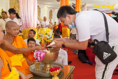 ประมวลภาพงานอายุวัฒนมงคล ๖๔ ปี พระครูโสภิตวิริยาภรณ์ (หลวงพ่ออิฏฐ์) วัดจุฬามณี ๑ สิงหาคม ๒๕๖๓