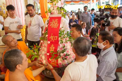 ประมวลภาพงานอายุวัฒนมงคล ๖๔ ปี พระครูโสภิตวิริยาภรณ์ (หลวงพ่ออิฏฐ์) วัดจุฬามณี ๑ สิงหาคม ๒๕๖๓