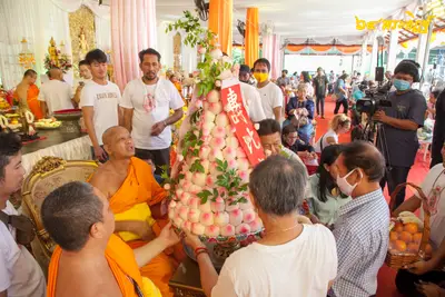 ประมวลภาพงานอายุวัฒนมงคล ๖๔ ปี พระครูโสภิตวิริยาภรณ์ (หลวงพ่ออิฏฐ์) วัดจุฬามณี ๑ สิงหาคม ๒๕๖๓