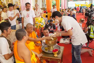 ประมวลภาพงานอายุวัฒนมงคล ๖๔ ปี พระครูโสภิตวิริยาภรณ์ (หลวงพ่ออิฏฐ์) วัดจุฬามณี ๑ สิงหาคม ๒๕๖๓