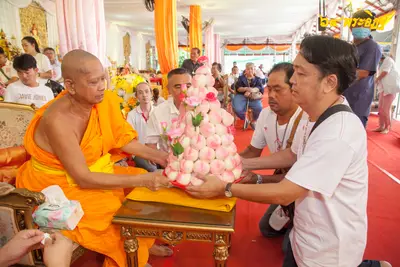 ประมวลภาพงานอายุวัฒนมงคล ๖๔ ปี พระครูโสภิตวิริยาภรณ์ (หลวงพ่ออิฏฐ์) วัดจุฬามณี ๑ สิงหาคม ๒๕๖๓
