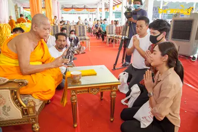 ประมวลภาพงานอายุวัฒนมงคล ๖๔ ปี พระครูโสภิตวิริยาภรณ์ (หลวงพ่ออิฏฐ์) วัดจุฬามณี ๑ สิงหาคม ๒๕๖๓