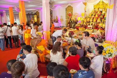 ประมวลภาพงานอายุวัฒนมงคล ๖๔ ปี พระครูโสภิตวิริยาภรณ์ (หลวงพ่ออิฏฐ์) วัดจุฬามณี ๑ สิงหาคม ๒๕๖๓