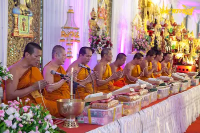 ประมวลภาพงานอายุวัฒนมงคล ๖๔ ปี พระครูโสภิตวิริยาภรณ์ (หลวงพ่ออิฏฐ์) วัดจุฬามณี ๑ สิงหาคม ๒๕๖๓