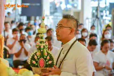 ประมวลภาพงานบูชาครูและไหว้ครูบูรพาจารย์ วัดจุฬามณี ปี ๒๕๖๓