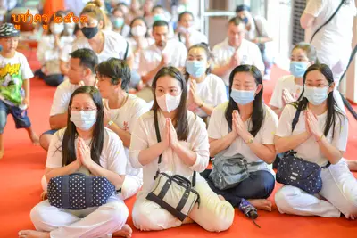 ประมวลภาพงานบูชาครูและไหว้ครูบูรพาจารย์ วัดจุฬามณี ปี ๒๕๖๓