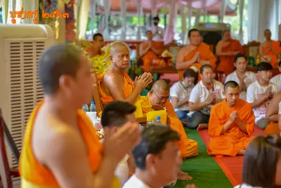 ประมวลภาพงานบูชาครูและไหว้ครูบูรพาจารย์ วัดจุฬามณี ปี ๒๕๖๓