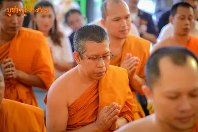 ประมวลภาพงานบูชาครูและไหว้ครูบูรพาจารย์ วัดจุฬามณี ปี ๒๕๖๓