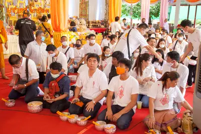 ประมวลภาพงานบูชาครูและไหว้ครูบูรพาจารย์ วัดจุฬามณี ปี ๒๕๖๓