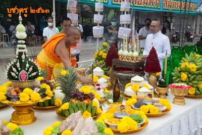 ประมวลภาพงานบูชาครูและไหว้ครูบูรพาจารย์ วัดจุฬามณี ปี ๒๕๖๓