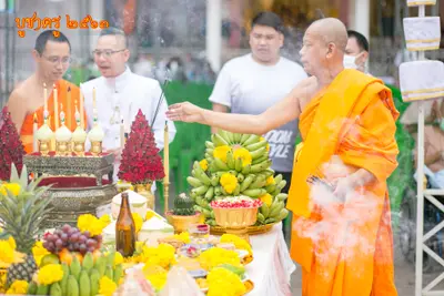ประมวลภาพงานบูชาครูและไหว้ครูบูรพาจารย์ วัดจุฬามณี ปี ๒๕๖๓