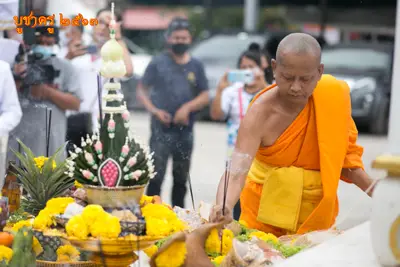 ประมวลภาพงานบูชาครูและไหว้ครูบูรพาจารย์ วัดจุฬามณี ปี ๒๕๖๓