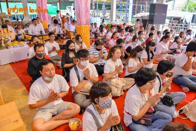 ประมวลภาพงานบูชาครูและไหว้ครูบูรพาจารย์ วัดจุฬามณี ปี ๒๕๖๓