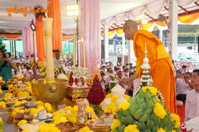 ประมวลภาพงานบูชาครูและไหว้ครูบูรพาจารย์ วัดจุฬามณี ปี ๒๕๖๓