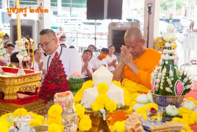 ประมวลภาพงานบูชาครูและไหว้ครูบูรพาจารย์ วัดจุฬามณี ปี ๒๕๖๓