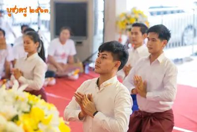 ประมวลภาพงานบูชาครูและไหว้ครูบูรพาจารย์ วัดจุฬามณี ปี ๒๕๖๓