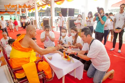 ประมวลภาพงานบูชาครูและไหว้ครูบูรพาจารย์ วัดจุฬามณี ปี ๒๕๖๓