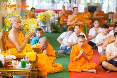 ประมวลภาพงานบูชาครูและไหว้ครูบูรพาจารย์ วัดจุฬามณี ปี ๒๕๖๓