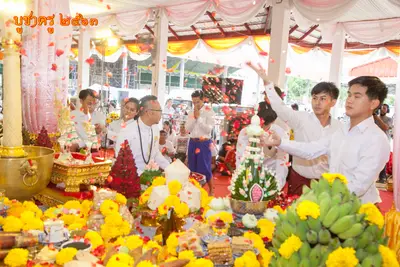 ประมวลภาพงานบูชาครูและไหว้ครูบูรพาจารย์ วัดจุฬามณี ปี ๒๕๖๓