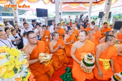 ประมวลภาพงานบูชาครูและไหว้ครูบูรพาจารย์ วัดจุฬามณี ปี ๒๕๖๓
