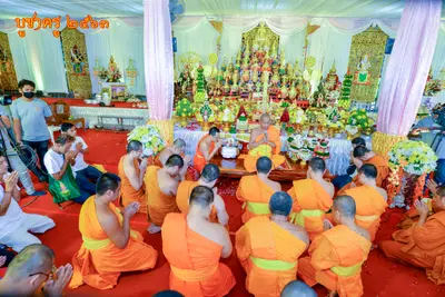 ประมวลภาพงานบูชาครูและไหว้ครูบูรพาจารย์ วัดจุฬามณี ปี ๒๕๖๓