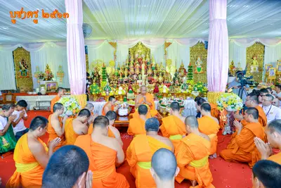 ประมวลภาพงานบูชาครูและไหว้ครูบูรพาจารย์ วัดจุฬามณี ปี ๒๕๖๓