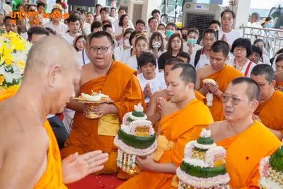ประมวลภาพงานบูชาครูและไหว้ครูบูรพาจารย์ วัดจุฬามณี ปี ๒๕๖๓