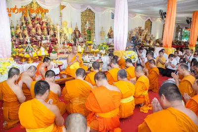 ประมวลภาพงานบูชาครูและไหว้ครูบูรพาจารย์ วัดจุฬามณี ปี ๒๕๖๓