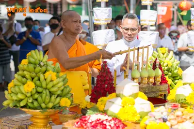 ประมวลภาพงานบูชาครูและไหว้ครูบูรพาจารย์ วัดจุฬามณี ปี ๒๕๖๓