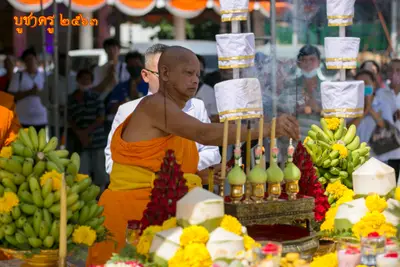 ประมวลภาพงานบูชาครูและไหว้ครูบูรพาจารย์ วัดจุฬามณี ปี ๒๕๖๓