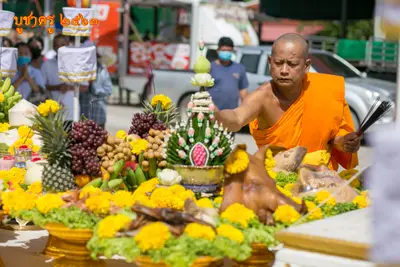 ประมวลภาพงานบูชาครูและไหว้ครูบูรพาจารย์ วัดจุฬามณี ปี ๒๕๖๓