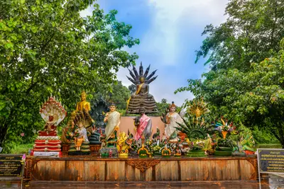 ประมวลภาพพิธีบวงสรวง ณ วังนาคินทร์คำชะโนด จังหวัดอุดรธานี ปี ๒๕๖๓