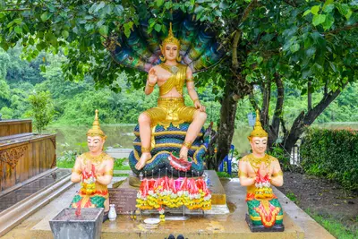 ประมวลภาพพิธีบวงสรวง ณ วังนาคินทร์คำชะโนด จังหวัดอุดรธานี ปี ๒๕๖๓