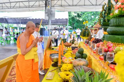 ประมวลภาพพิธีบวงสรวง ณ วังนาคินทร์คำชะโนด จังหวัดอุดรธานี ปี ๒๕๖๓