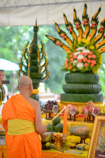 ประมวลภาพพิธีบวงสรวง ณ วังนาคินทร์คำชะโนด จังหวัดอุดรธานี ปี ๒๕๖๓