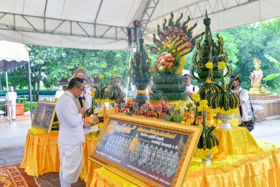 ประมวลภาพพิธีบวงสรวง ณ วังนาคินทร์คำชะโนด จังหวัดอุดรธานี ปี ๒๕๖๓