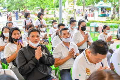 ประมวลภาพพิธีบวงสรวง ณ วังนาคินทร์คำชะโนด จังหวัดอุดรธานี ปี ๒๕๖๓