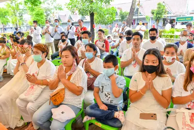 ประมวลภาพพิธีบวงสรวง ณ วังนาคินทร์คำชะโนด จังหวัดอุดรธานี ปี ๒๕๖๓