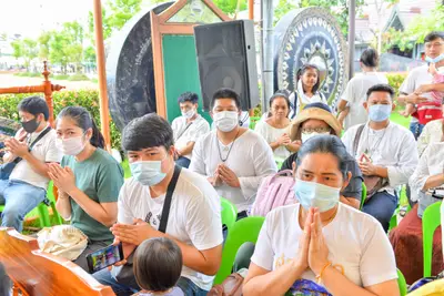 ประมวลภาพพิธีบวงสรวง ณ วังนาคินทร์คำชะโนด จังหวัดอุดรธานี ปี ๒๕๖๓