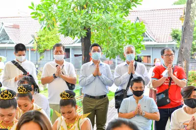 ประมวลภาพพิธีบวงสรวง ณ วังนาคินทร์คำชะโนด จังหวัดอุดรธานี ปี ๒๕๖๓