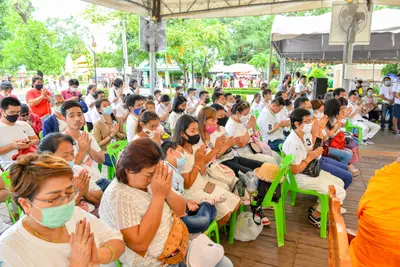 ประมวลภาพพิธีบวงสรวง ณ วังนาคินทร์คำชะโนด จังหวัดอุดรธานี ปี ๒๕๖๓