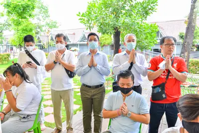 ประมวลภาพพิธีบวงสรวง ณ วังนาคินทร์คำชะโนด จังหวัดอุดรธานี ปี ๒๕๖๓