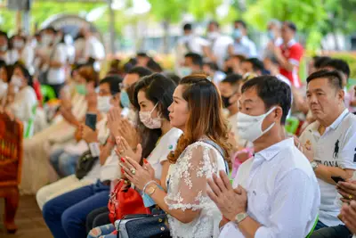 ประมวลภาพพิธีบวงสรวง ณ วังนาคินทร์คำชะโนด จังหวัดอุดรธานี ปี ๒๕๖๓