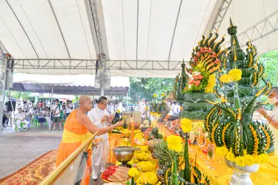 ประมวลภาพพิธีบวงสรวง ณ วังนาคินทร์คำชะโนด จังหวัดอุดรธานี ปี ๒๕๖๓