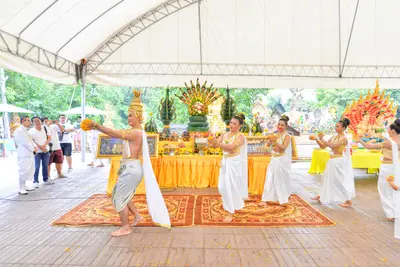 ประมวลภาพพิธีบวงสรวง ณ วังนาคินทร์คำชะโนด จังหวัดอุดรธานี ปี ๒๕๖๓